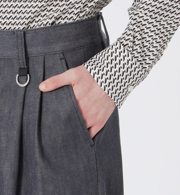  「2タックバギーデニム」|デニム|