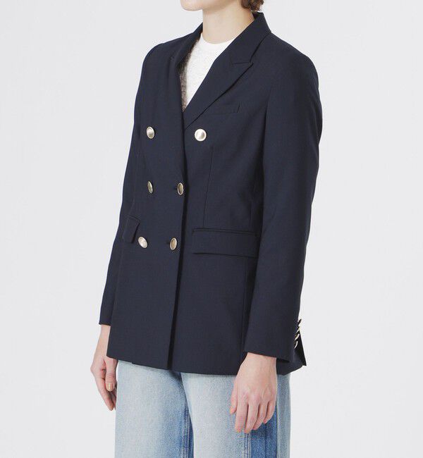  「ダブルブレストブレザー」|テーラードジャケット|
