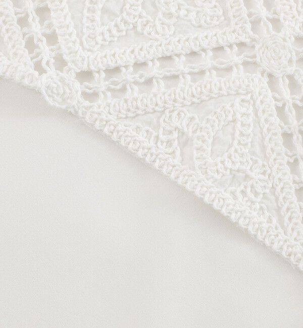  「コードレースコンビシャツ」|シャツ・ブラウス|