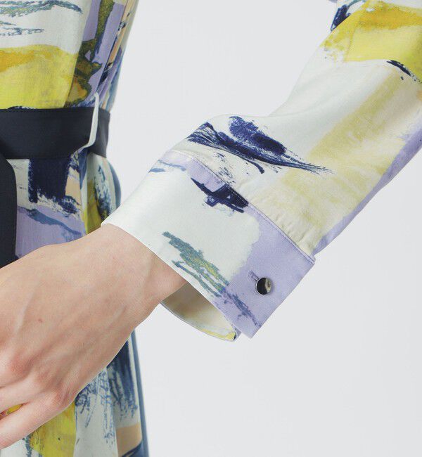  「ニュアンスプリントワンピース」|ワンピース|