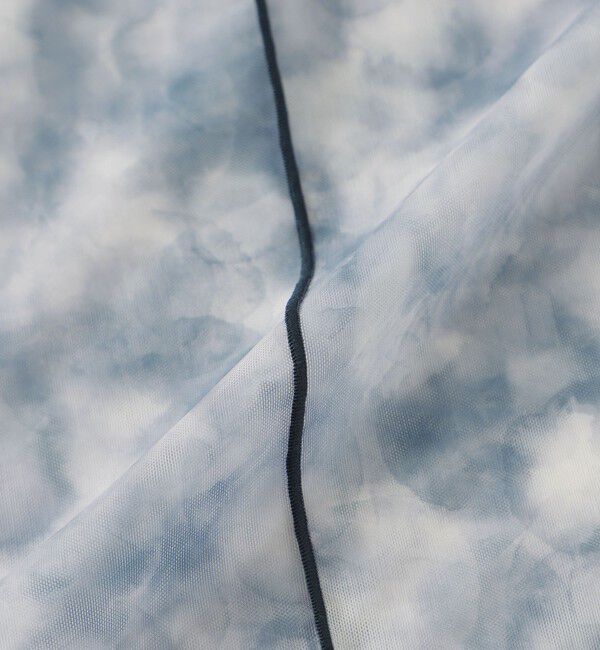  「マーブルプリントシアートップス」|Tシャツ・カットソー|