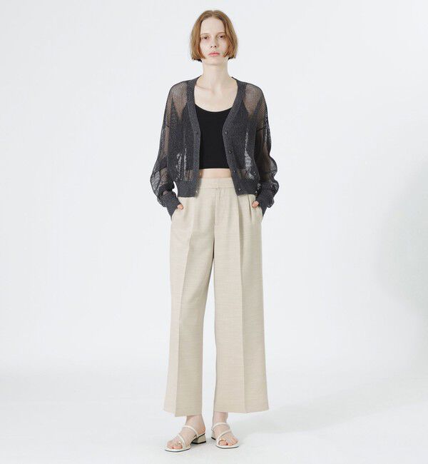  「メッシュニットカーディガン」|ニット・セーター|