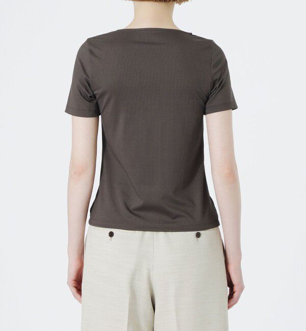  「アシンメトリーネックトップス」|Tシャツ・カットソー|