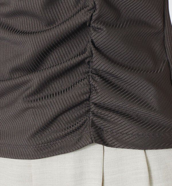  「アシンメトリーネックトップス」|Tシャツ・カットソー|