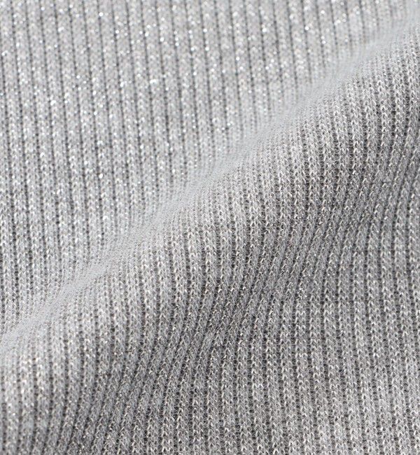  「ラメリブTシャツ」|Tシャツ・カットソー|