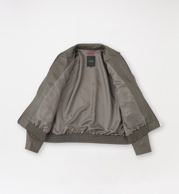  「ワックスヴィンテージライクフライトブルゾン」|ブルゾン・スタジャン|