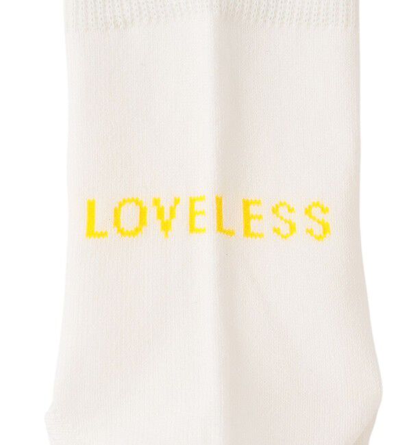  「25AW EXCLUSIVE!!【Tabio/タビオ】「LOVELESS」ロゴソックス メンズ」|ソックス|
