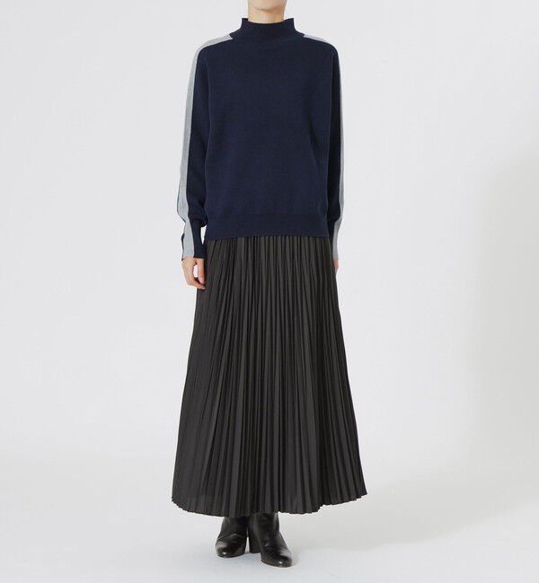  「2フェイスブロッキングニット」|ニット・セーター|