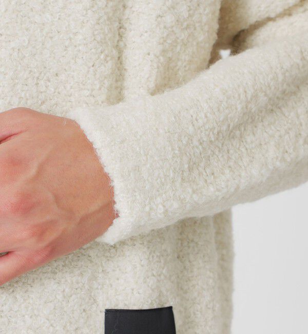  「【UNISEX】ブークレカラーニットプルオーバー」|ニット・セーター|