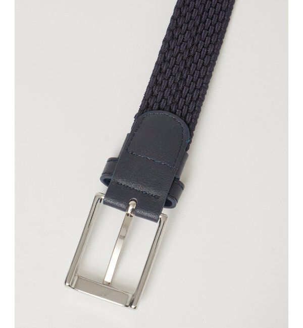 ikka「ゴムメッシュベルト」|ダウンベスト・ベスト|