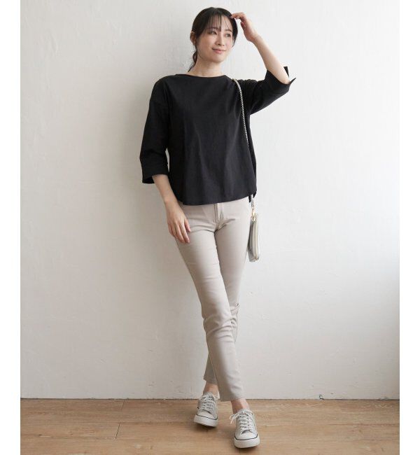 ikka「梨地ジョーゼットプルオーバー」|その他|