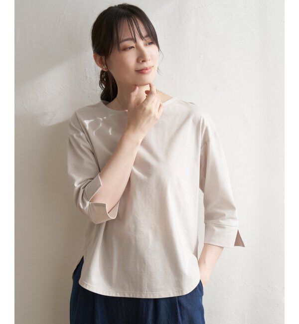 ikka「梨地ジョーゼットプルオーバー」|その他|