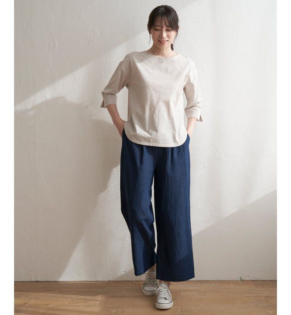 ikka「梨地ジョーゼットプルオーバー」|その他|