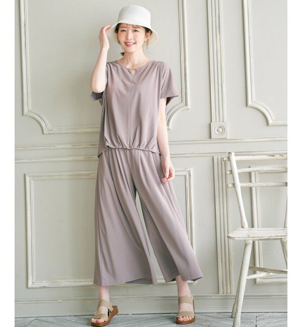 IKKA LOUNGE「【セットアップ対応】GOKU楽 さらっとリラックスパンツ」|その他|