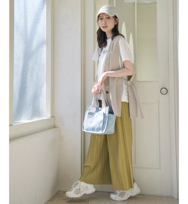 ikka「【雑誌InRed5月号掲載】キャンバスパイピングミニトートバッグ」|その他|