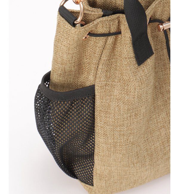 ikka「【雑誌InRed5月号掲載】ポリジュート2WAY巾着バッグ」|その他|