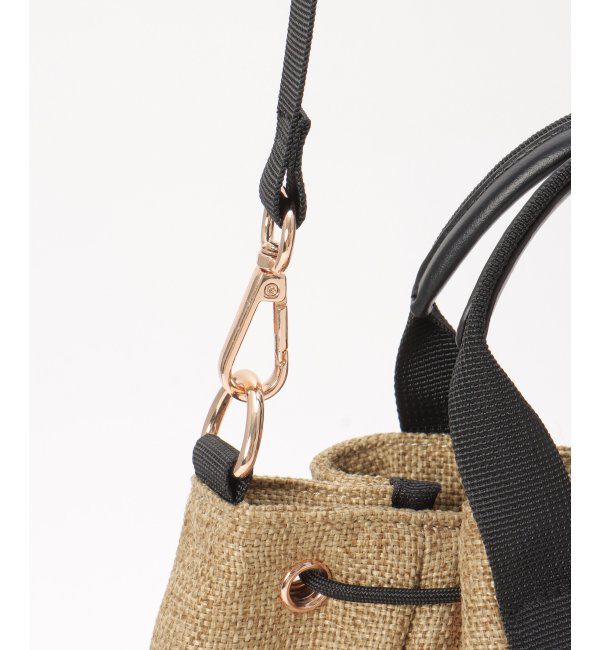 ikka「【雑誌InRed5月号掲載】ポリジュート2WAY巾着バッグ」|その他|