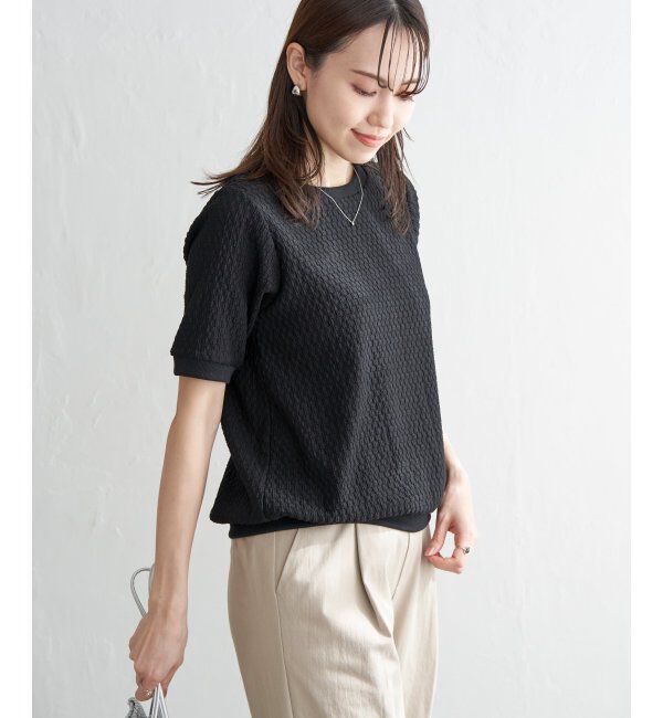 ikka「幾何学ジャガードプルオーバー」|その他|