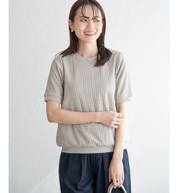 ikka「幾何学ジャガードプルオーバー」|その他|