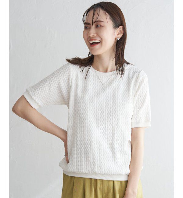 ikka「幾何学ジャガードプルオーバー」|その他|