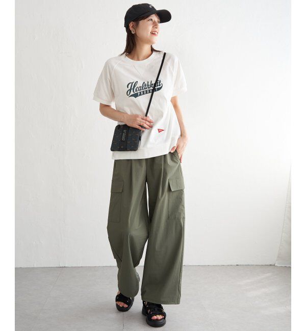 ikka「Healthknit Product ヘルスニットプロダクト ガゼット半袖Tシャツ」|その他|