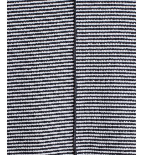 ikka「前後2WAY三角テレコプルオーバー」|Tシャツ・カットソー|