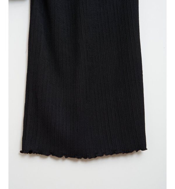 ikka「ジャガードプリーツワイドパンツ」|その他|