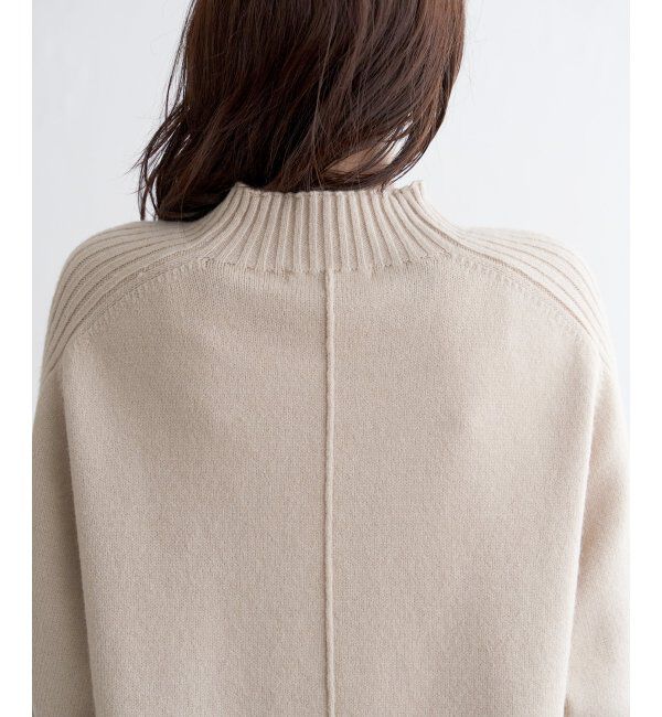 ikka「サイドスリットニットプルオーバー」|プルオーバー|