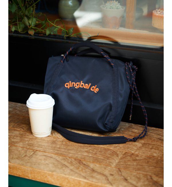 ikka「【雑誌InRed5月号掲載】撥水ロゴ入りミニトートバッグ」|その他|