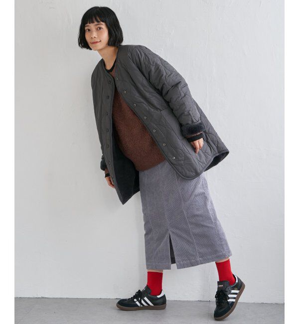 Lbc with Life「リバーシブルファーキルトコート」|その他|