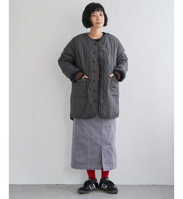 Lbc with Life「リバーシブルファーキルトコート」|その他|