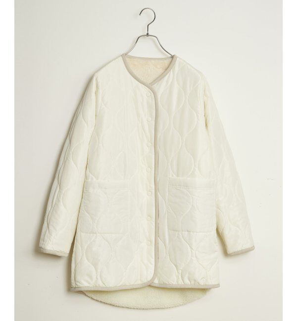 Lbc with Life「リバーシブルファーキルトコート」|その他|