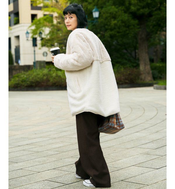 Lbc with Life「リバーシブルファーキルトコート」|その他|