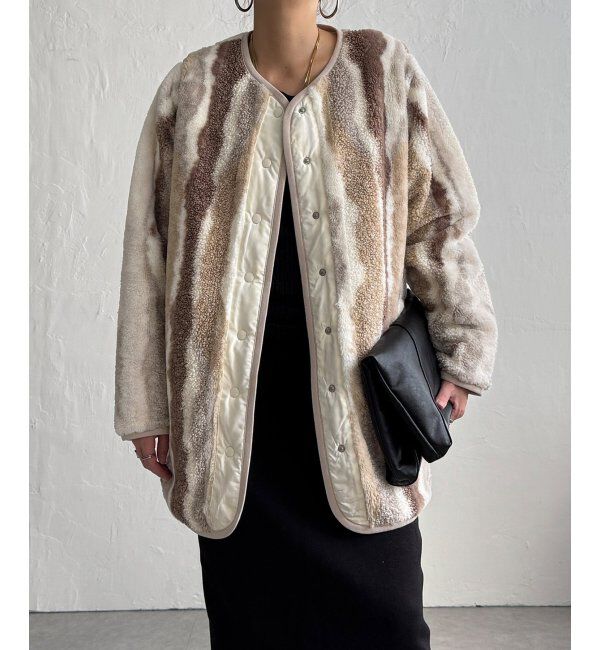 Lbc with Life「リバーシブルファーキルトコート」|その他|ソノタ