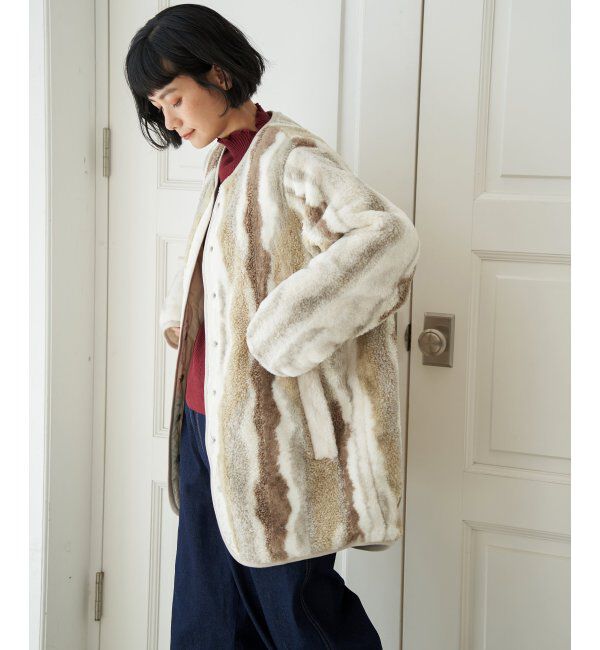 Lbc with Life「リバーシブルファーキルトコート」|その他|