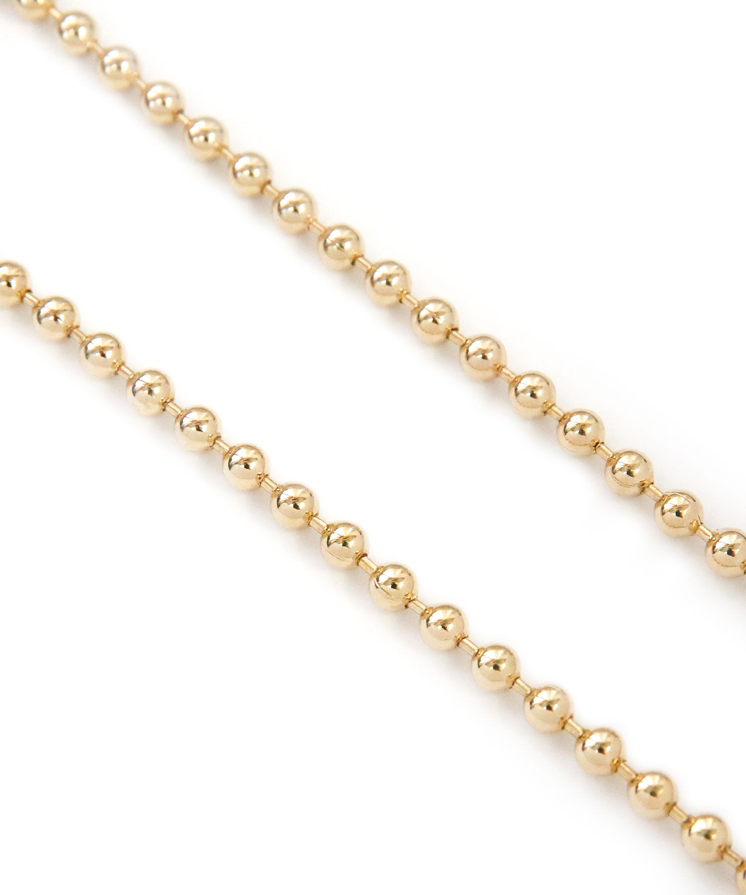 colleca la「ボールチェーンロングネックレス」|ネックレス|
