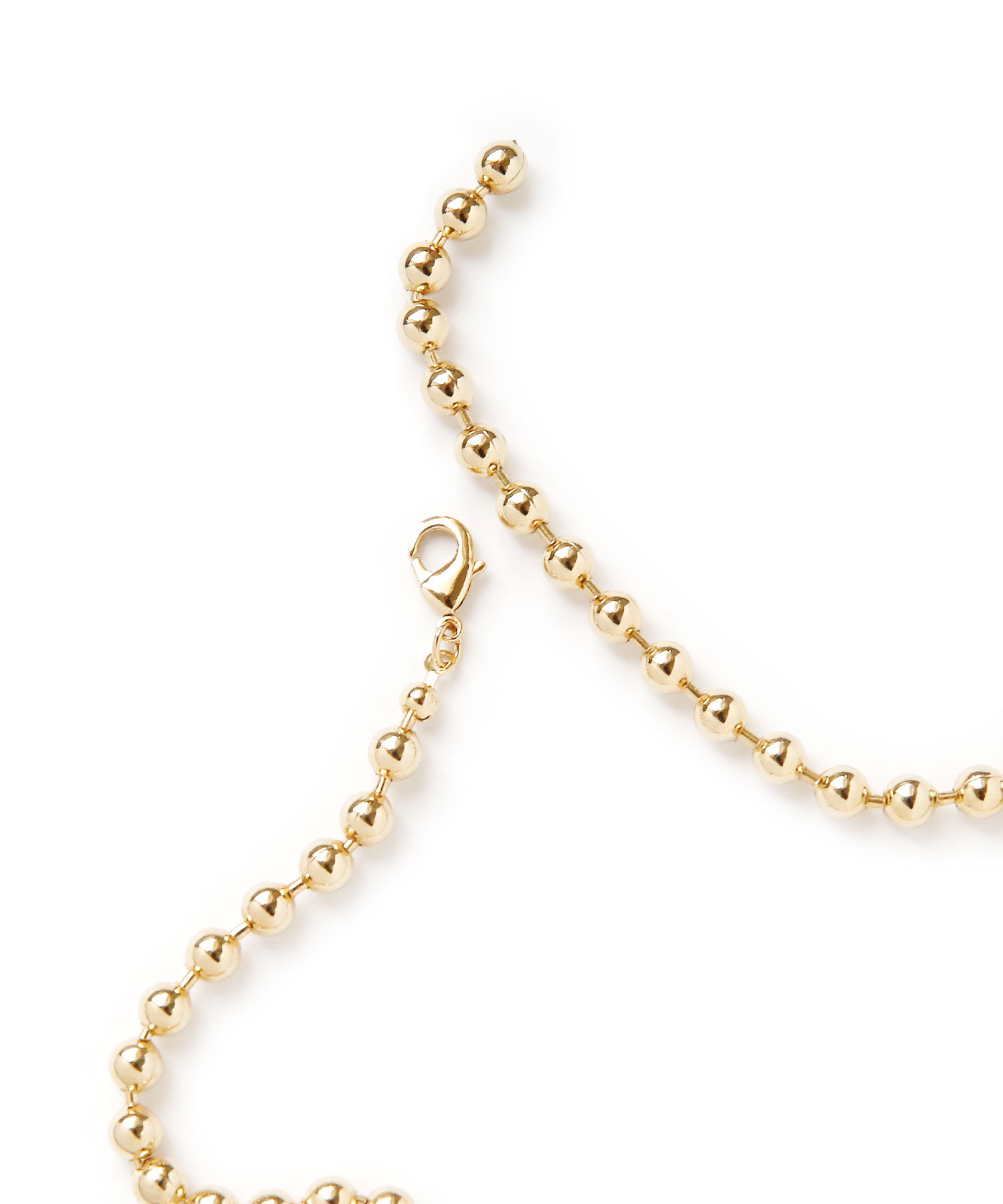 colleca la「ボールチェーンロングネックレス」|ネックレス|