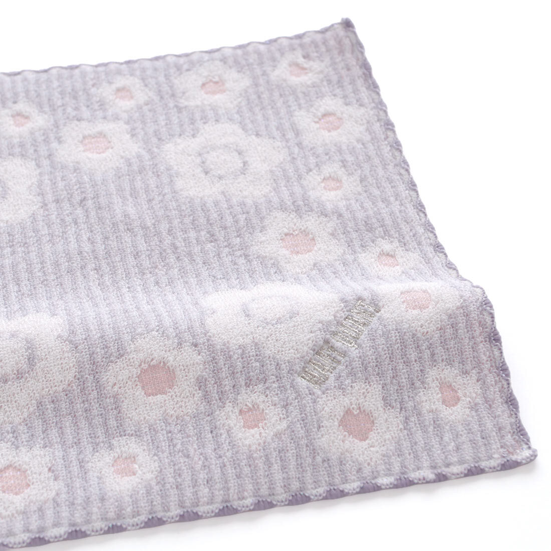  「MARY QUANT タオルハンカチ＜デイジーストライプ＞」|タオル|