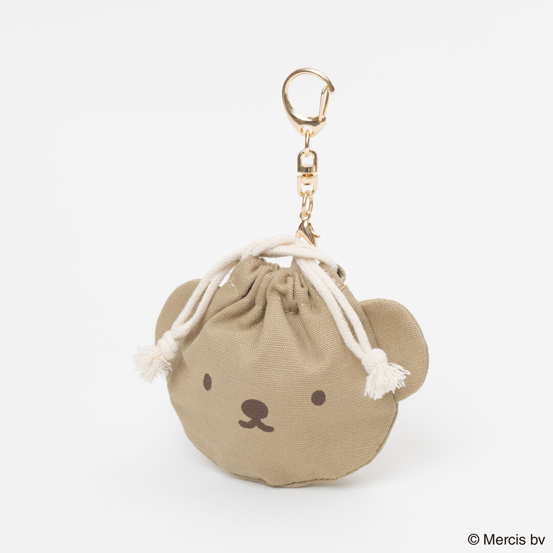  「BRUNA BASIC MINI 巾着チャーム」|チャーム・キーホルダー|