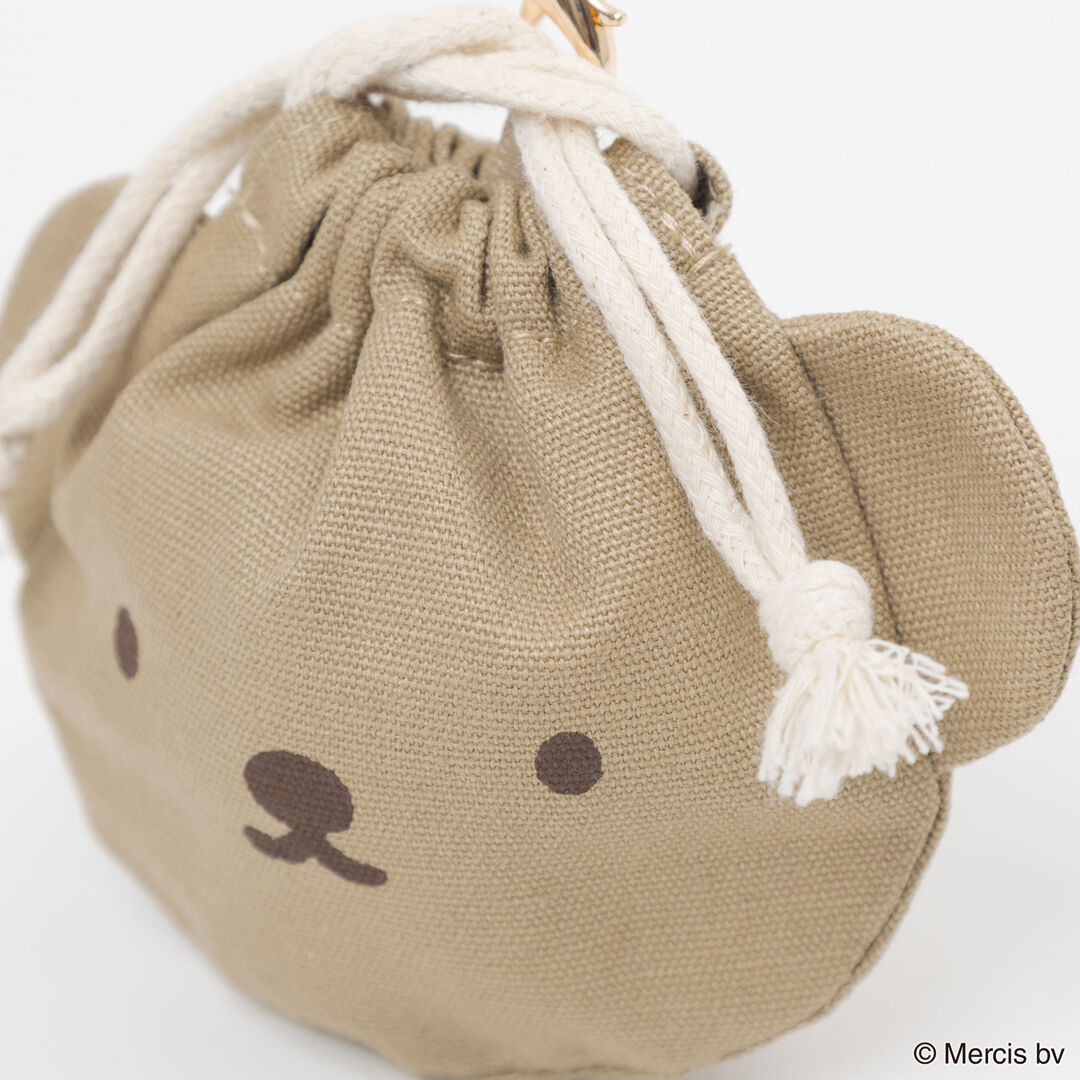  「BRUNA BASIC MINI 巾着チャーム」|チャーム・キーホルダー|