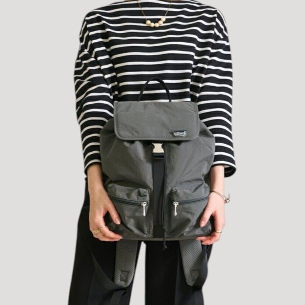 BACKYARD FAMILY「リズデイズ リュック 通販 LIZDAYS バッグ Kacchirin リュックサック レディース」|リュック|グレー1