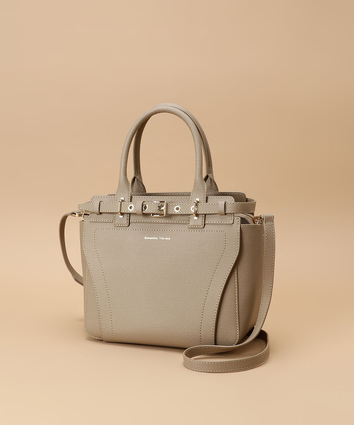 Samantha Thavasa「ベルトデザイン ハンドバッグ」|ハンドバッグ|