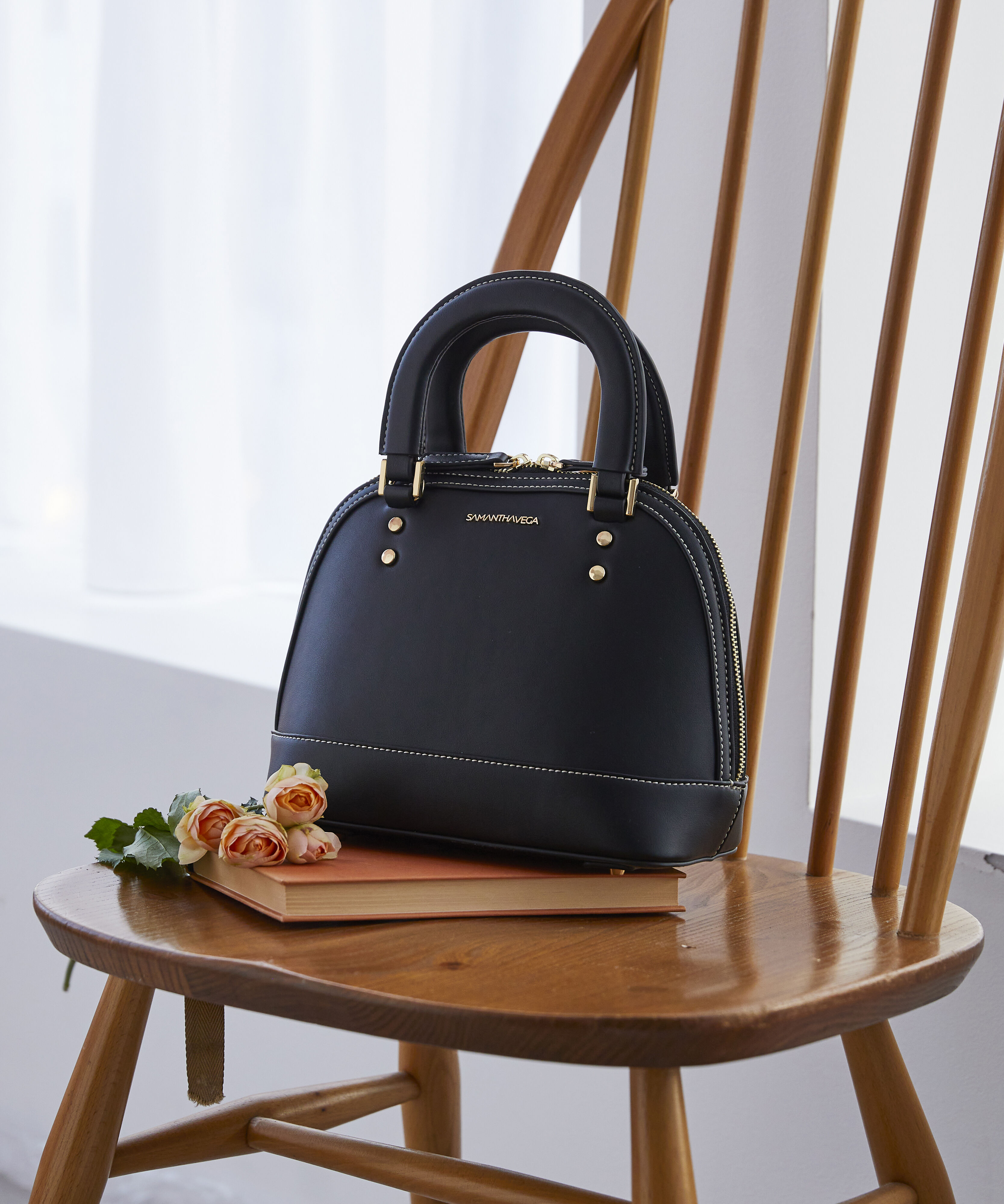 Samantha Vega「ポイントステッチショルダーバッグ」|ショルダー・メッセンジャー|