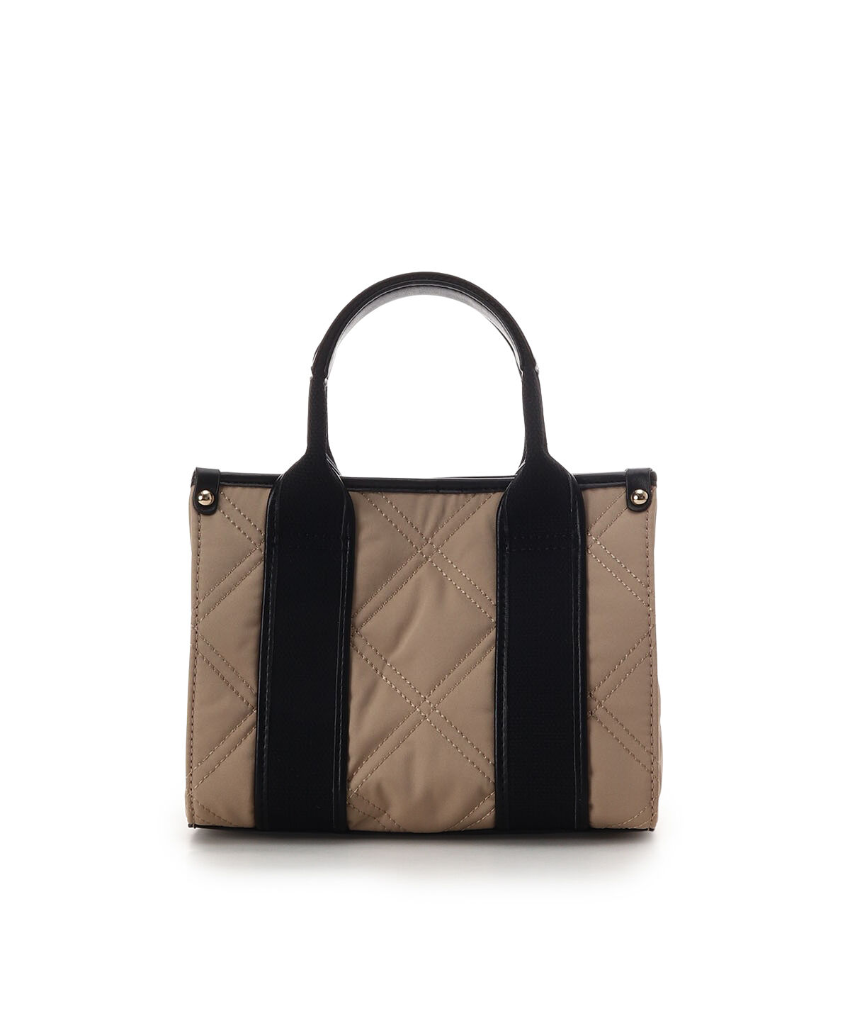 Samantha Vega「ロゴテープキルティングハンドバッグ（ミニ）」|ショルダー・メッセンジャー|