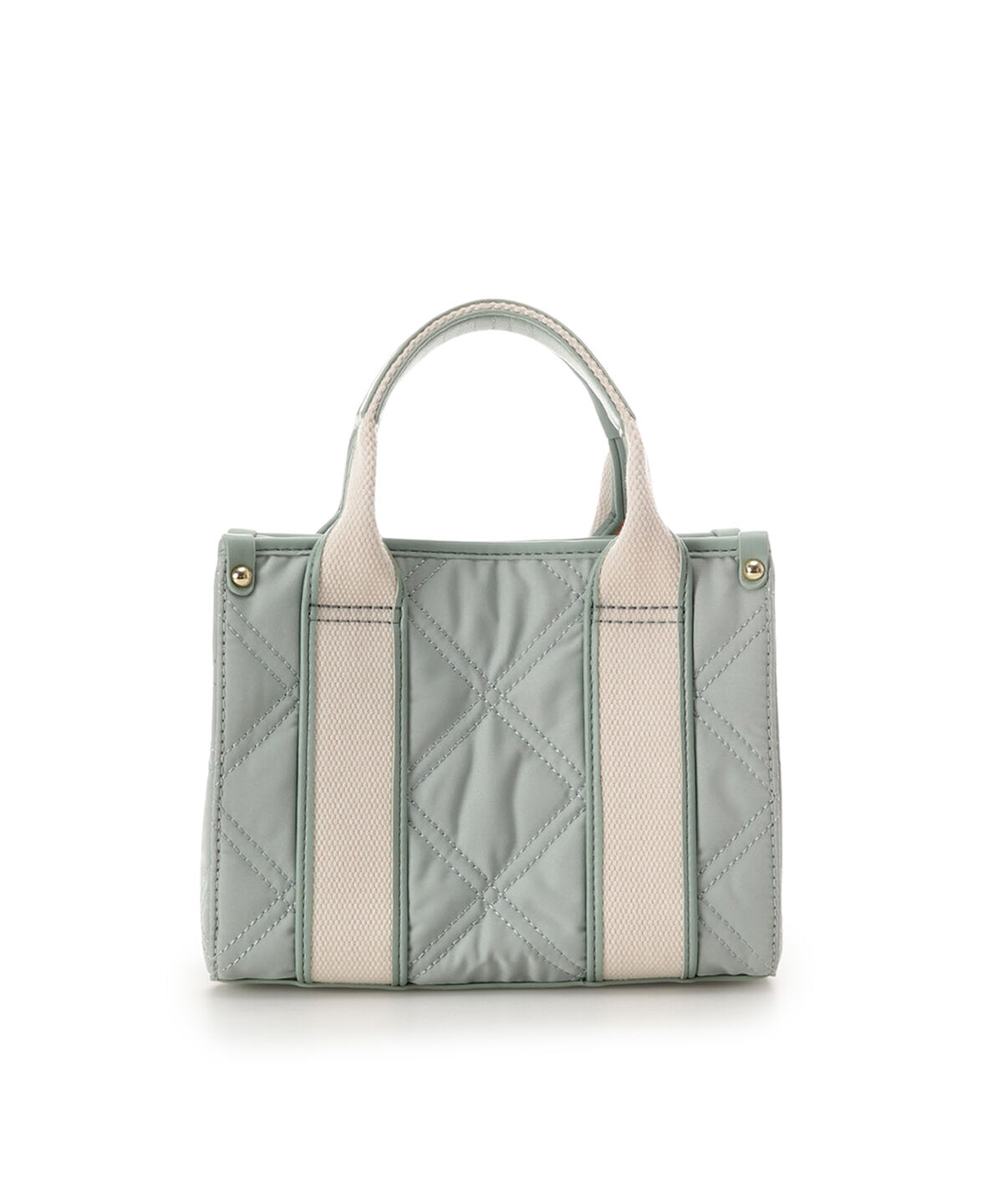 Samantha Vega「ロゴテープキルティングハンドバッグ（ミニ）」|ショルダー・メッセンジャー|