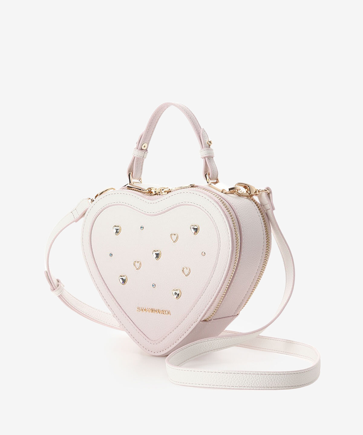 Samantha Vega「グラデーションビジューハート型ショルダーバッグ」|ショルダー・メッセンジャー|