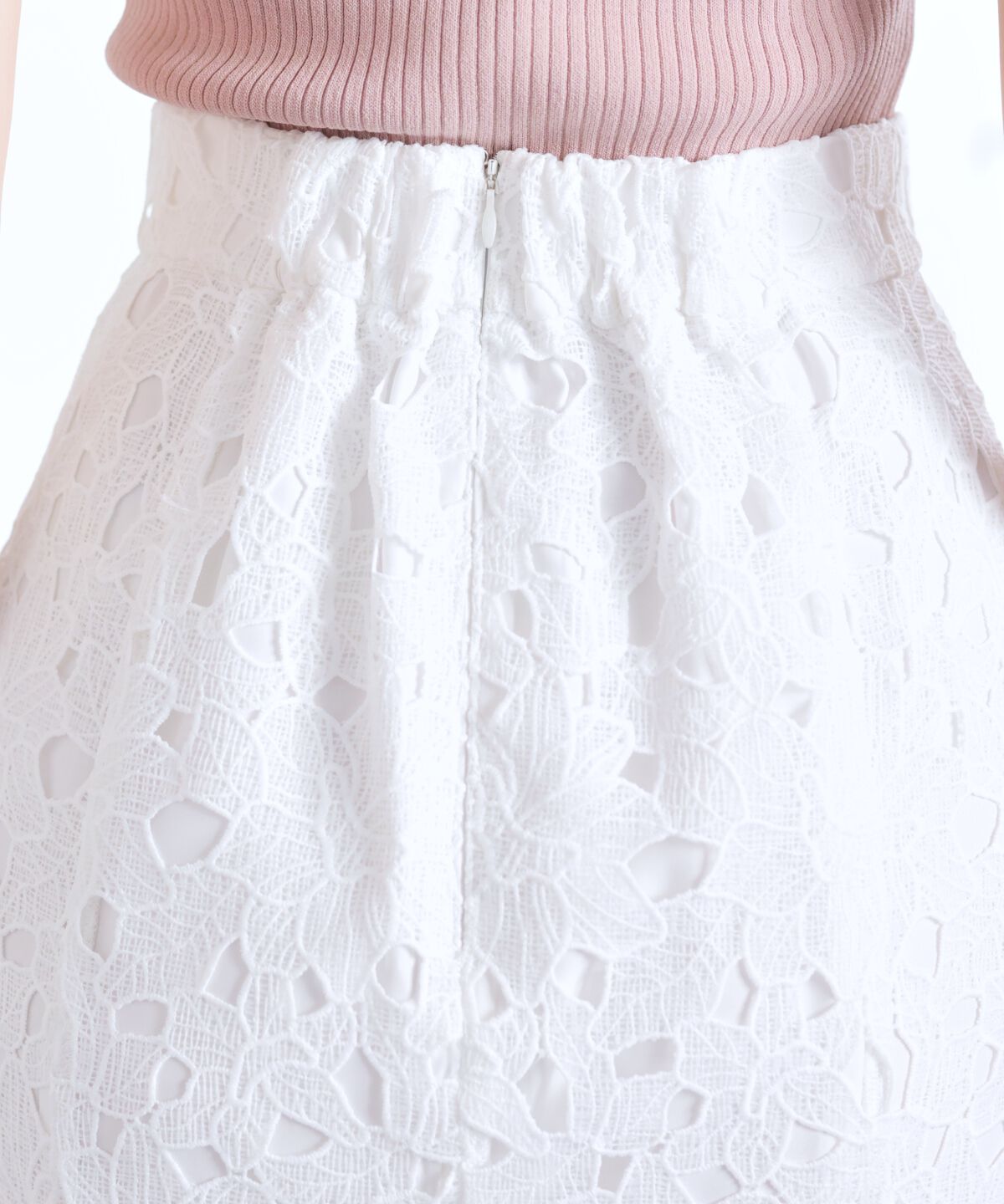 アンドクチュール「スカラレースマーメイドスカート」|フレア|