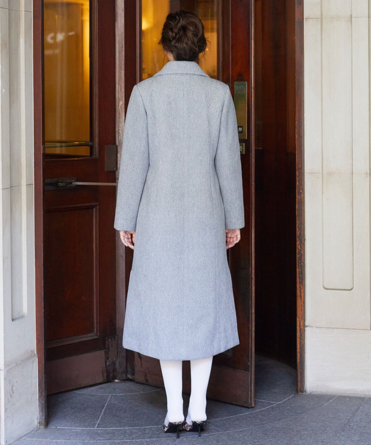 REDYAZEL「ジップチェスターコート」|ステンカラーコート|