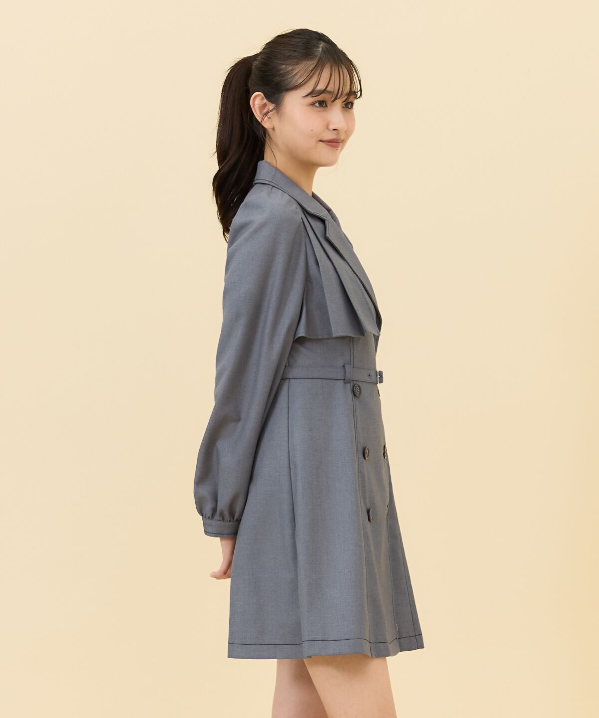 REDYAZEL「ダブルボタンジャケットミニワンピース」|ワンピース|