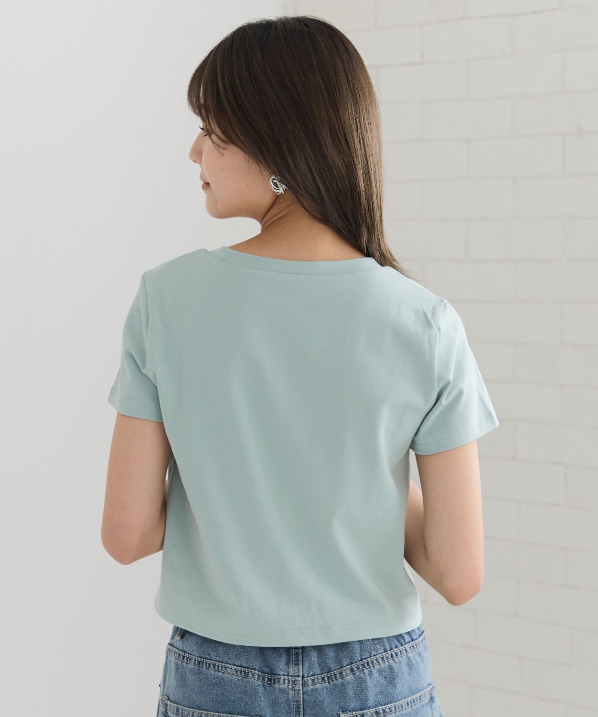 REDYAZEL「チュールフリルRAロゴTシャツ」|Tシャツ・カットソー|